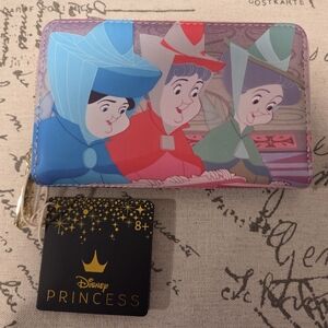 Disney Princess Wallet with Fairy Godmothers